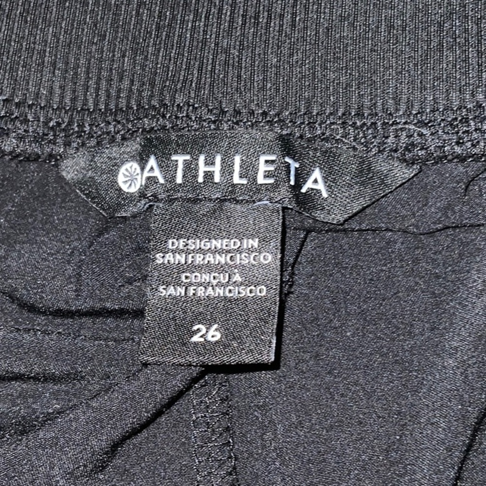 Athleta Black Ankle Brooklyn Pants Size 26 - Picture 2 of 2